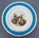 Minton Porcelain Fine Hand Painted Dish C1863 Half Timbered Cottage