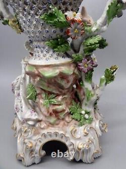 Magnificent 18th / 19th C Frankenthal / Samson Porcelain Harlequin Vase