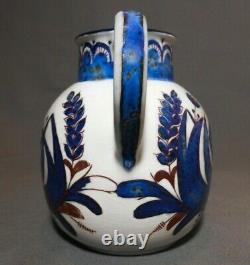 Marianne Johnson Royal Copenhagen (denmark) Signed Faience Dec Porcelain Creamer