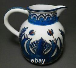 Marianne Johnson Royal Copenhagen (denmark) Signed Faience Dec Porcelain Creamer