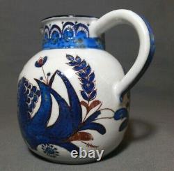 Marianne Johnson Royal Copenhagen (denmark) Signed Faience Dec Porcelain Creamer