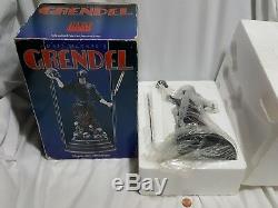 Matt Wagner's Grendel Hand-Painted Cold-Cast Porcelain Statue Hunter Rose Bowen