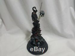 Matt Wagner's Grendel Hand-Painted Cold-Cast Porcelain Statue Hunter Rose Bowen