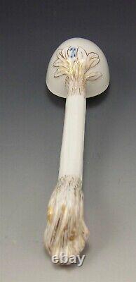 Meissen Porcelain Hand Painted Floral 8.5 Spoon 1st Quality