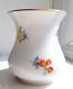 Meissen Porcelain Vase With Hand Painted Flowers Sprigs Double Sword 6.3 Cm