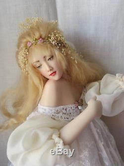Monika Mechling Hand Painted Porcelain Artist Doll Patience LE STUNNING