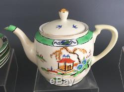 Noritake, Morimura Bros. Porcelain tea or coffee set hand painted Japan c. 1930's