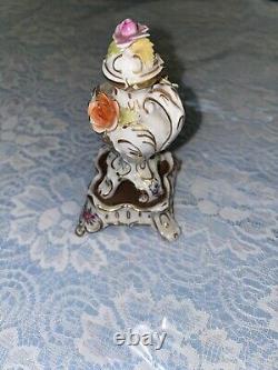 PMP 1817 Porcelain hand painted Trinket with stand (rare)