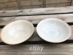 Pair of Antique Chinese Glazed Ceramic Bowls, 10-12th Century AD, Song Dynasty 01#