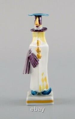 Peter Strang (b. 1936) for Meissen. Figure in hand-painted porcelain. Late 20th c