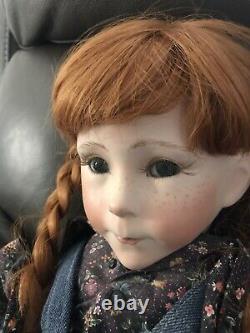 Porcelain Doll Hand Made Hand Painted Unique And Rare