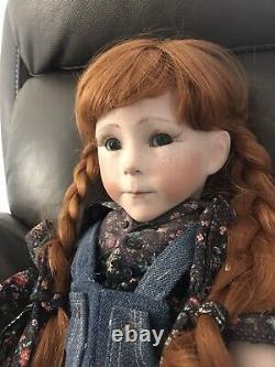Porcelain Doll Hand Made Hand Painted Unique And Rare