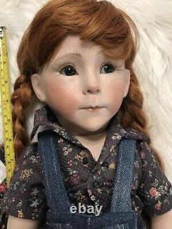 Porcelain Doll Hand Made Hand Painted Unique And Rare