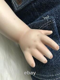 Porcelain Doll Hand Made Hand Painted Unique And Rare