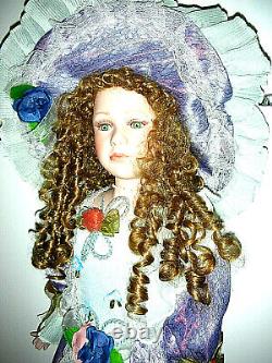 Porcelain Doll Princes Collection 41 With Hand Painted Features