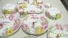 Porcelain Painting Complete Video Of 4 Dinner Sets Hand Painted 29 Items In Each Set