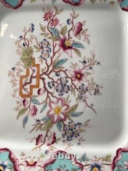 Porzellanfabrik Utzschneider & Cie Dish Porcelain Hand Painted Gorgeous