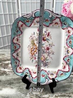 Porzellanfabrik Utzschneider & Cie Dish Porcelain Hand Painted Gorgeous