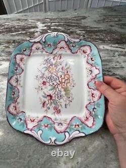 Porzellanfabrik Utzschneider & Cie Dish Porcelain Hand Painted Gorgeous