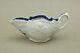 Qing 18th Century Chinese Qianlong Porcelain Sauceboat Blue & White Worcester