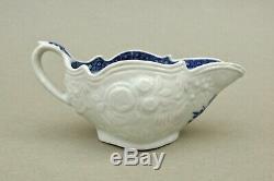 QING 18th CENTURY CHINESE QIANLONG PORCELAIN SAUCEBOAT BLUE & WHITE WORCESTER