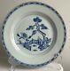 Qianlong (1736-1795) Chinese Antique Porcelain Blue And White Ceramic Plate