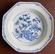 Qianlong (1736-1795) Chinese Antique Porcelain Blue And White Ceramic Plate
