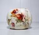 Rare Antique Royal Worcester Hand Painted Floral Motif Small Porcelain Vase