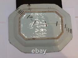 Rare Chinese Large 18th Century Quail Pattern Dish