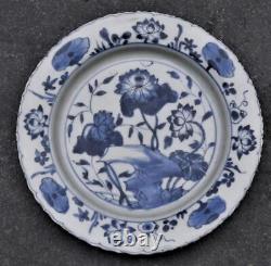 Rare Chinese Ming 16th C Fine Porcelain with Peonies & Rock Plate C 1550+