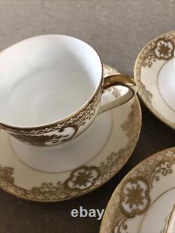 Rare Vintage (1930s) Japanese Noritake 44318 Hand Painted Porcelain Teapot Used