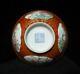 Red Glaze Antique Chinese Hand Painting Porcelain Bowl Marked Yongzheng Period