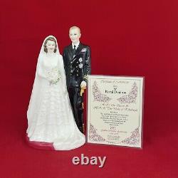 Royal Doulton Figurine HN3836 Queen Elizabeth II & Duke Of Edinburgh 6269 RD