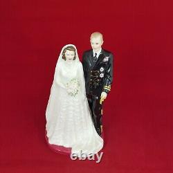 Royal Doulton Figurine HN3836 Queen Elizabeth II & Duke Of Edinburgh 6269 RD