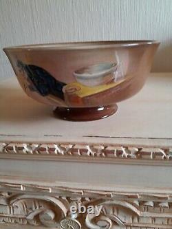 Royal Doulton Oliver Twist. Can I Have Some More Please Large Footed Bowl