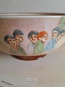 Royal Doulton Oliver Twist. Can I Have Some More Please Large Footed Bowl