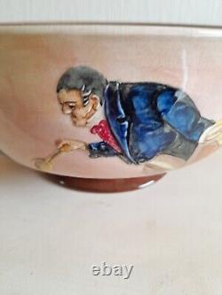 Royal Doulton Oliver Twist. Can I Have Some More Please Large Footed Bowl