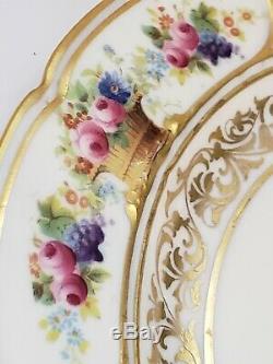 Royal Doulton Plates Hand Painted Gold Antique Porcelain England 1924 H2506 Rare