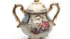 Royal Porcelain 10 Piece Vintage Floral Dining Tea Set 24k Gold Plated