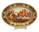 Royal Vienna Hand Painted Porcelain Oval Tray Or Bowl, Apollo, Circa 1900