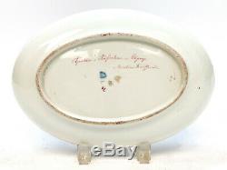 Royal Vienna Hand Painted Porcelain Oval Tray or Bowl, Apollo, circa 1900