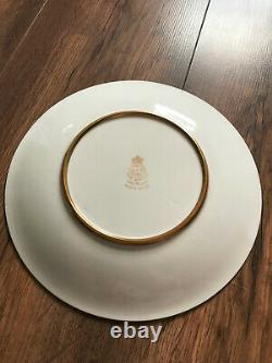 Royal Worcester Gilded Hand Painted Fruit Plate. Cabinet Plate. Signed Freeman