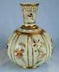 Royal Worcester Hand Painted English Porcelain Centerpiece With12 Floral Sections