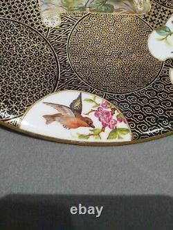 Royal Worcester Hand Painted Porcelain China 9 cabinet Plate Early Example