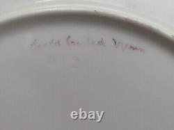 Royal Worcester, Jas Stinton Gold Crested Wren Hand Painted Plate