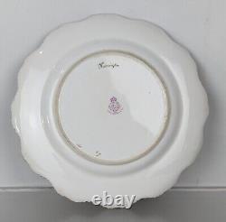 Royal Worcester Signed Hand Painted Porcelain China cabinet Plate Harrington