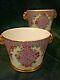 Sevres Matched Pair Of Porcelain Hand-painted Jardiniere Or Cache Pots