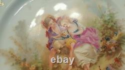 Sevres hand painted porcelain Cabinet Display Plate, Louis Philippe