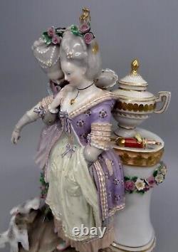 Superb, Almost Perfect, 1st Quality 26 cm Meissen Porcelain Group Model E70