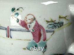Superb Antique c1760 Chinese Qianlong Export Famille Rose Teapot (No Cover)
